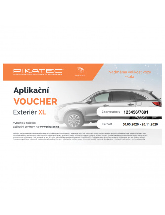 Aplikace Exteriéru vozu XL 